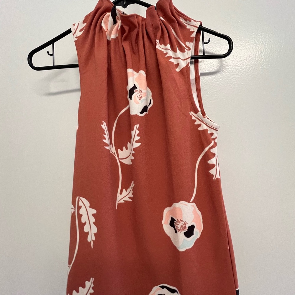 Ann Taylor Brown Blouse Top